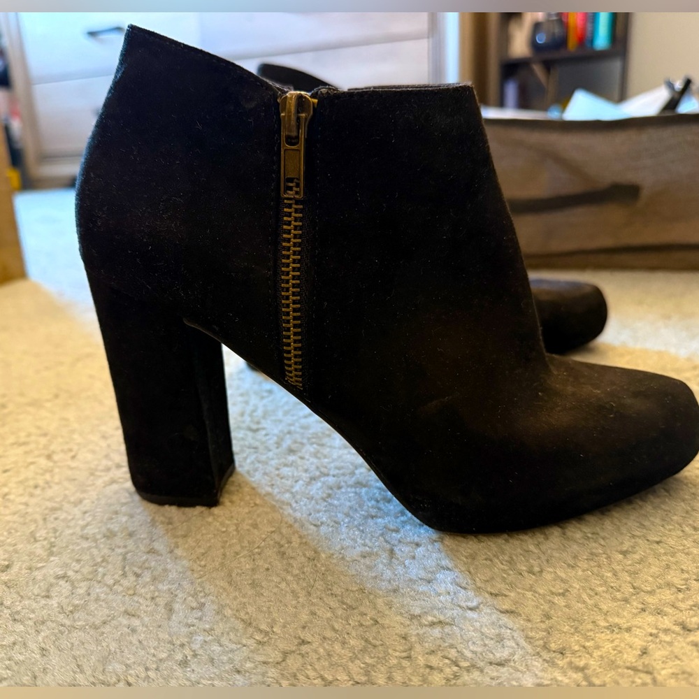 Madden Girl Black Bootie